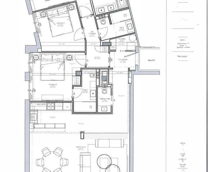 4 PIECES A LA VENTE - QUARTIER DE MONTE CARLO
