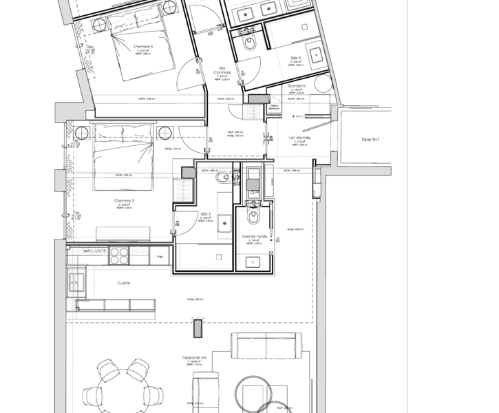 4 PIECES A LA VENTE - QUARTIER DE MONTE CARLO