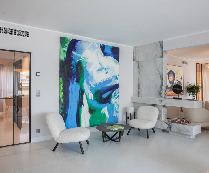 5 ROOM APARTMENT RENTAL BOULEVARD D'ITALIE - ROC AZUR