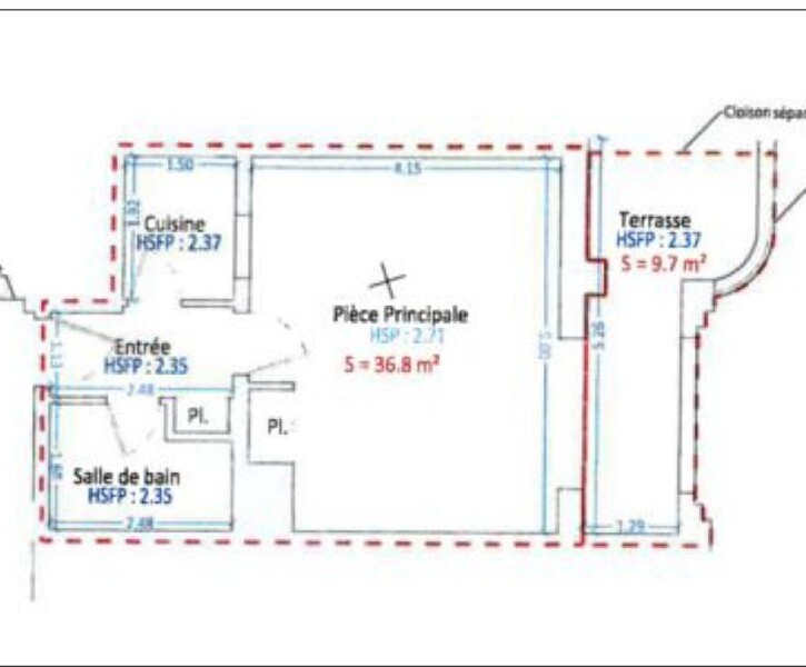 EXCLUSIVITÉ! SPACIEUX STUDIO AVEC VUE MER DÉGAGÉE
